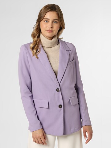 Blazer ' Kate ' Noisy may en violet : devant