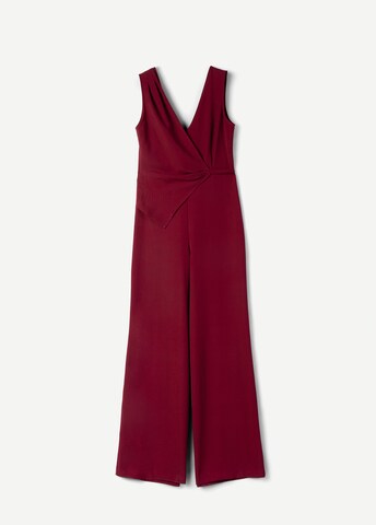 Camomilla Jumpsuit in Rood: voorkant