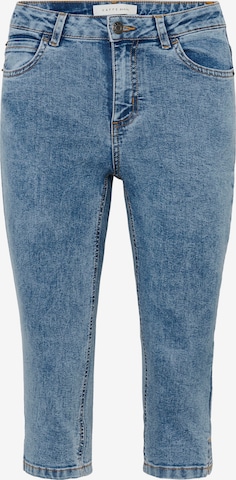 mėlyna Kaffe Siauras Džinsai 'KAVilma': priekis