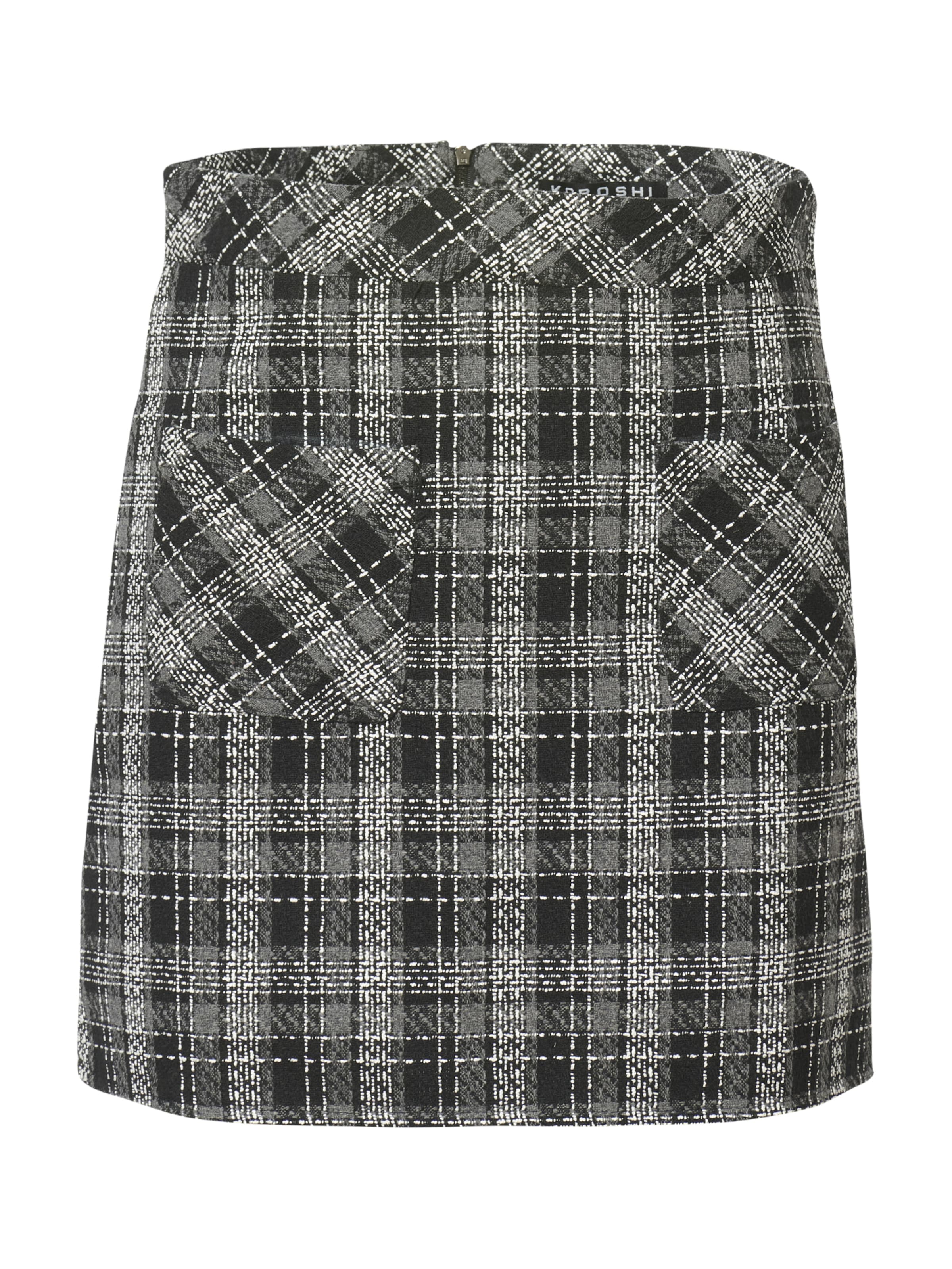 KOROSHI Sukňa - Čierna: predná strana