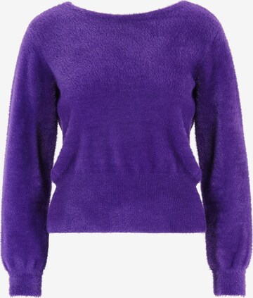 Vera Mont Sweater in Purple: front