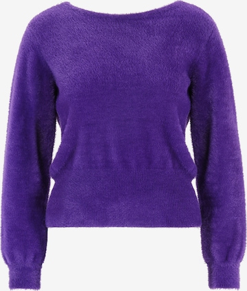 Vera Mont Sweater in Purple: front