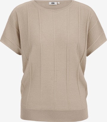 WE Fashion - Jersey en beige: frente