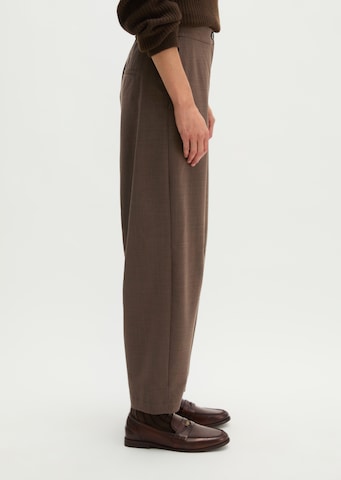 Marc O'Polo Loose fit Cargo Pants in Brown: side