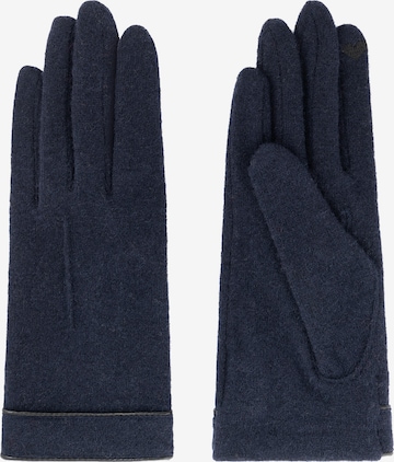 Roeckl Full Finger Gloves in Blue: front