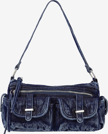 myMo ROCKS - Mala de ombro 'Rocks' em azul: frente