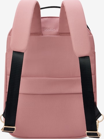Delsey Paris Backpack 'Securstyle' in Pink