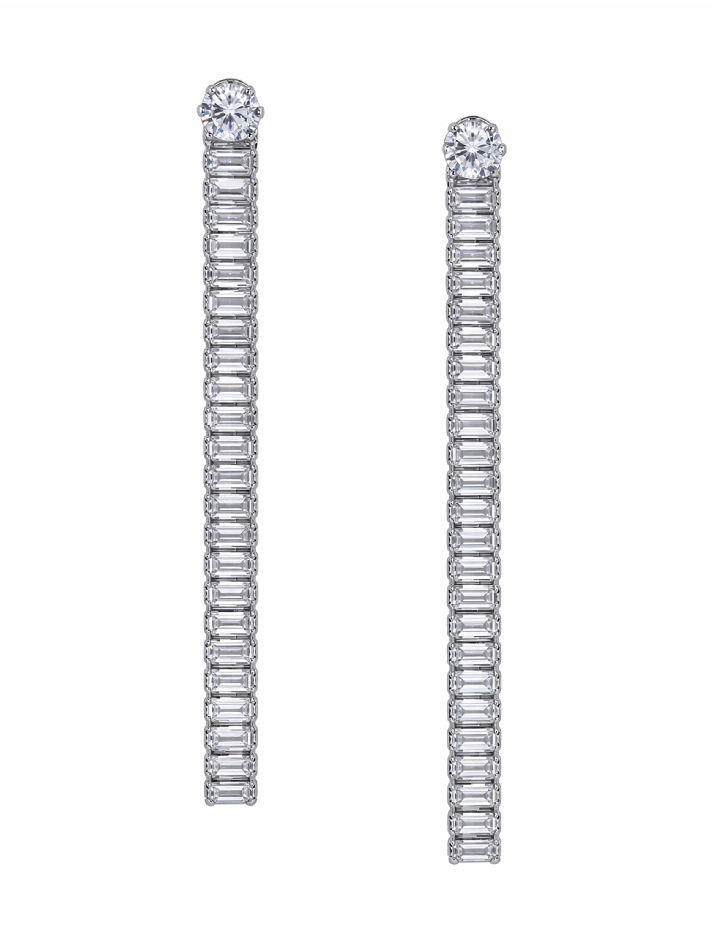 AVANT-GARDE PARIS Øreringe 'Lurevia' i sølv: forside