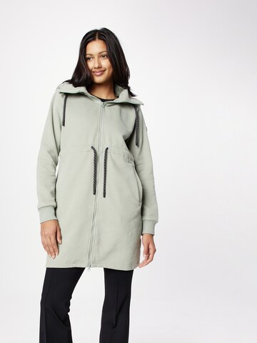 Lake View Sweat jacket 'Mareen' in Green: front