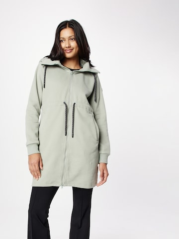 Lake View - Sudadera con cremallera 'Mareen' en verde: frente