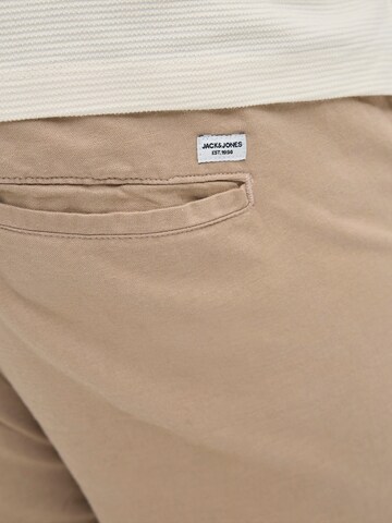 Jack & Jones Plus Широка кройка Панталон 'JPSTKANE' в бежово