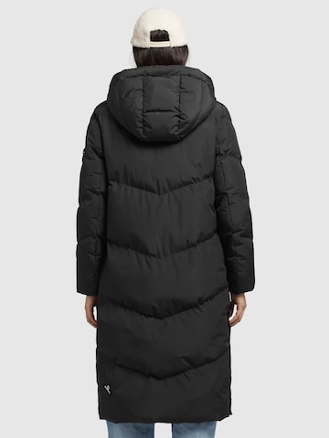 juoda khujo Žieminis paltas