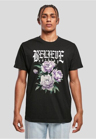 Mister Tee Bluser & t-shirts 'Believe Nothing' i sort: forside