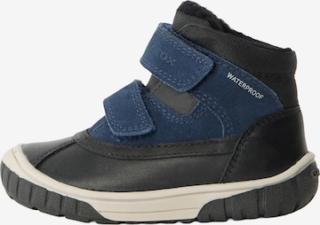 Bottes 'OMAR' GEOX en noir : devant