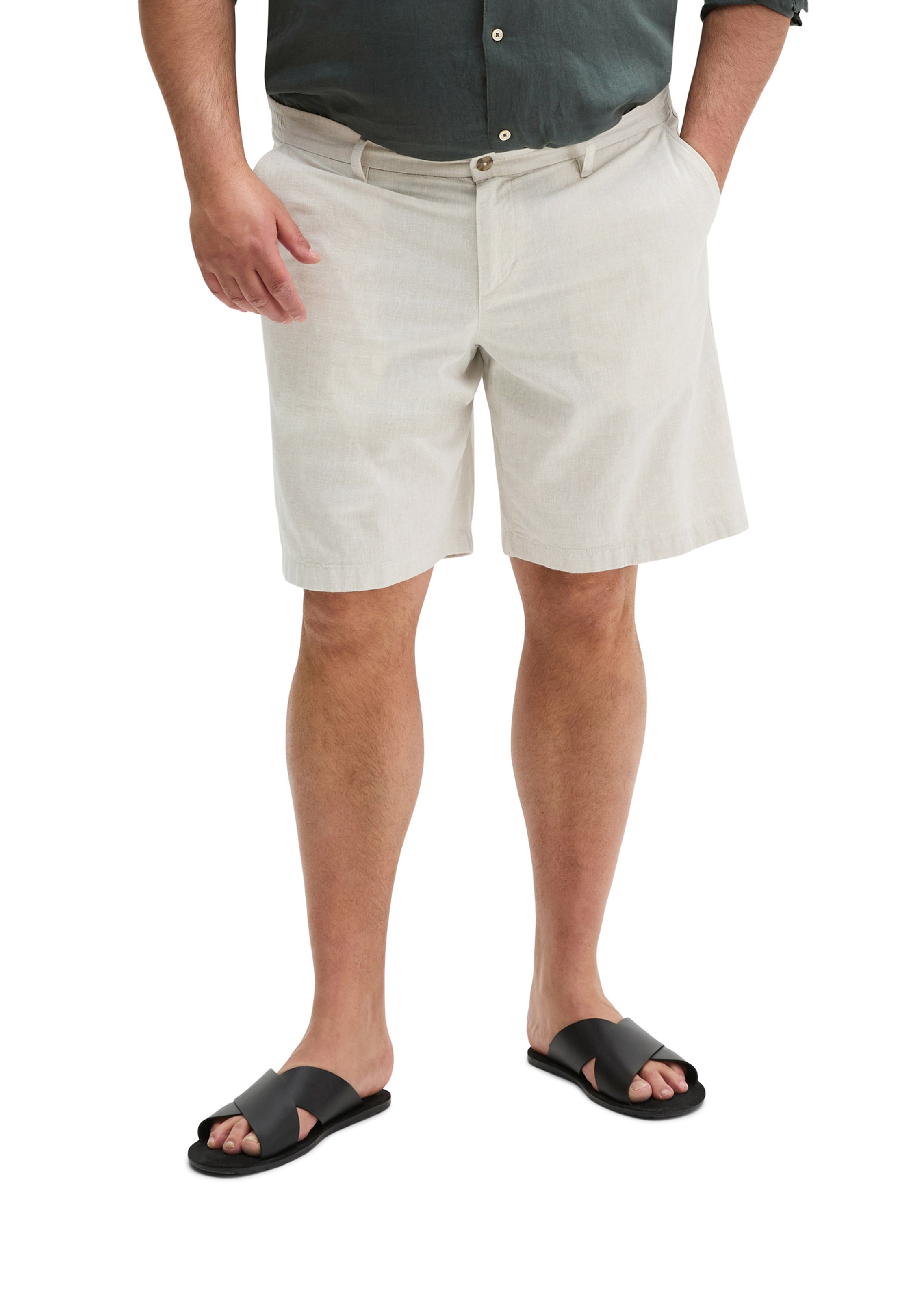 Marc O'Polo Regular Pants in Beige: front