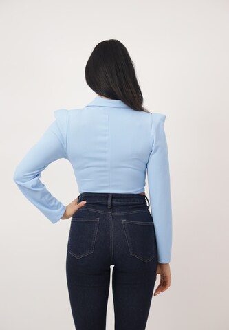 Elara Blouse in Blue