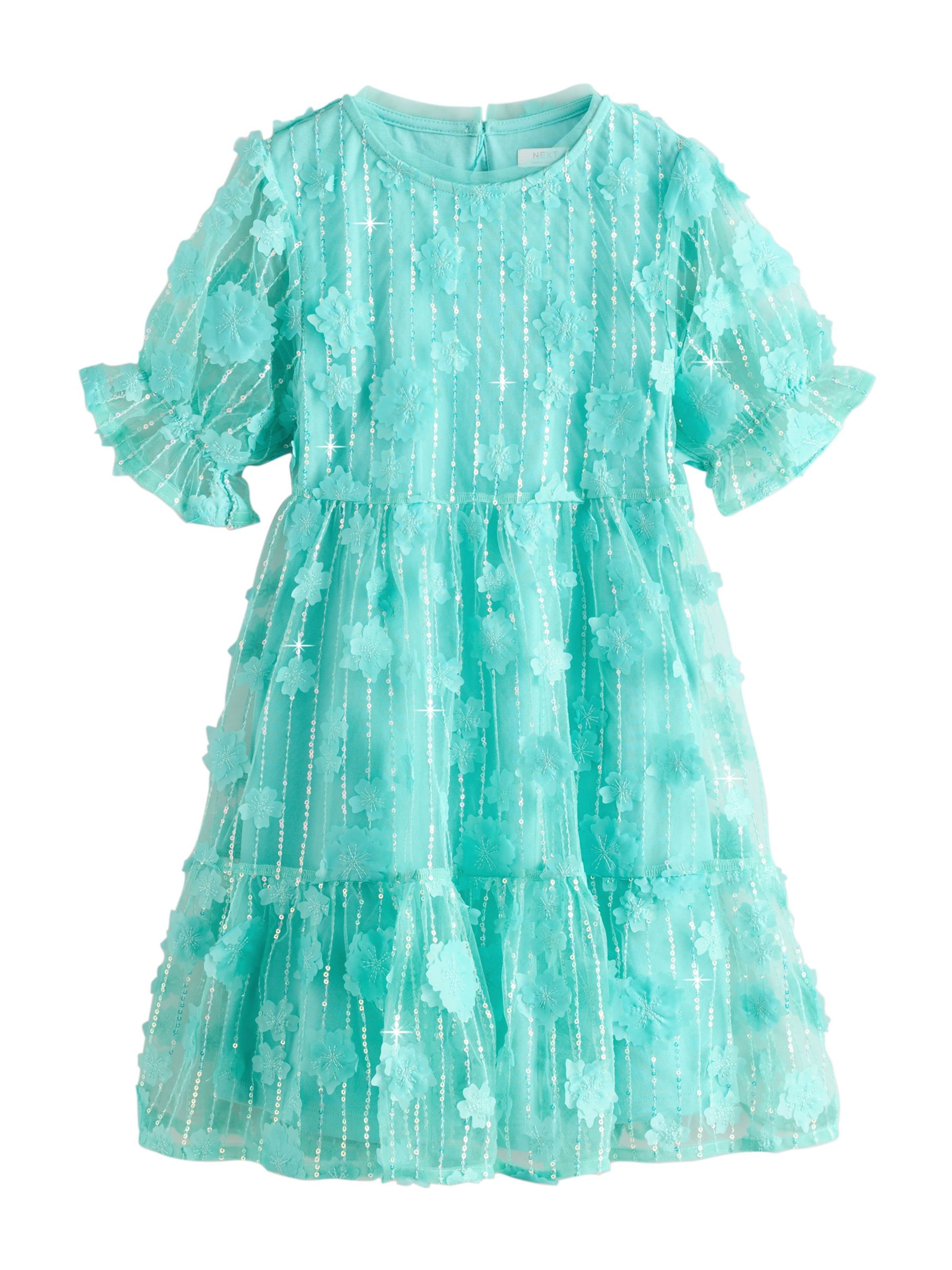 Next Robe en bleu clair, Vue avec produit