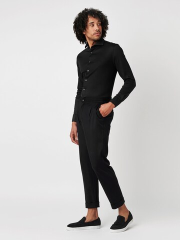 DESOTO Slim fit Zakelijk overhemd in Zwart