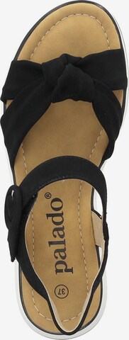 Palado Sandals in Black