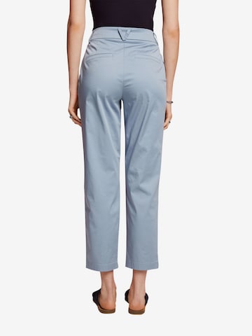Regular Pantalon à pince ESPRIT en bleu