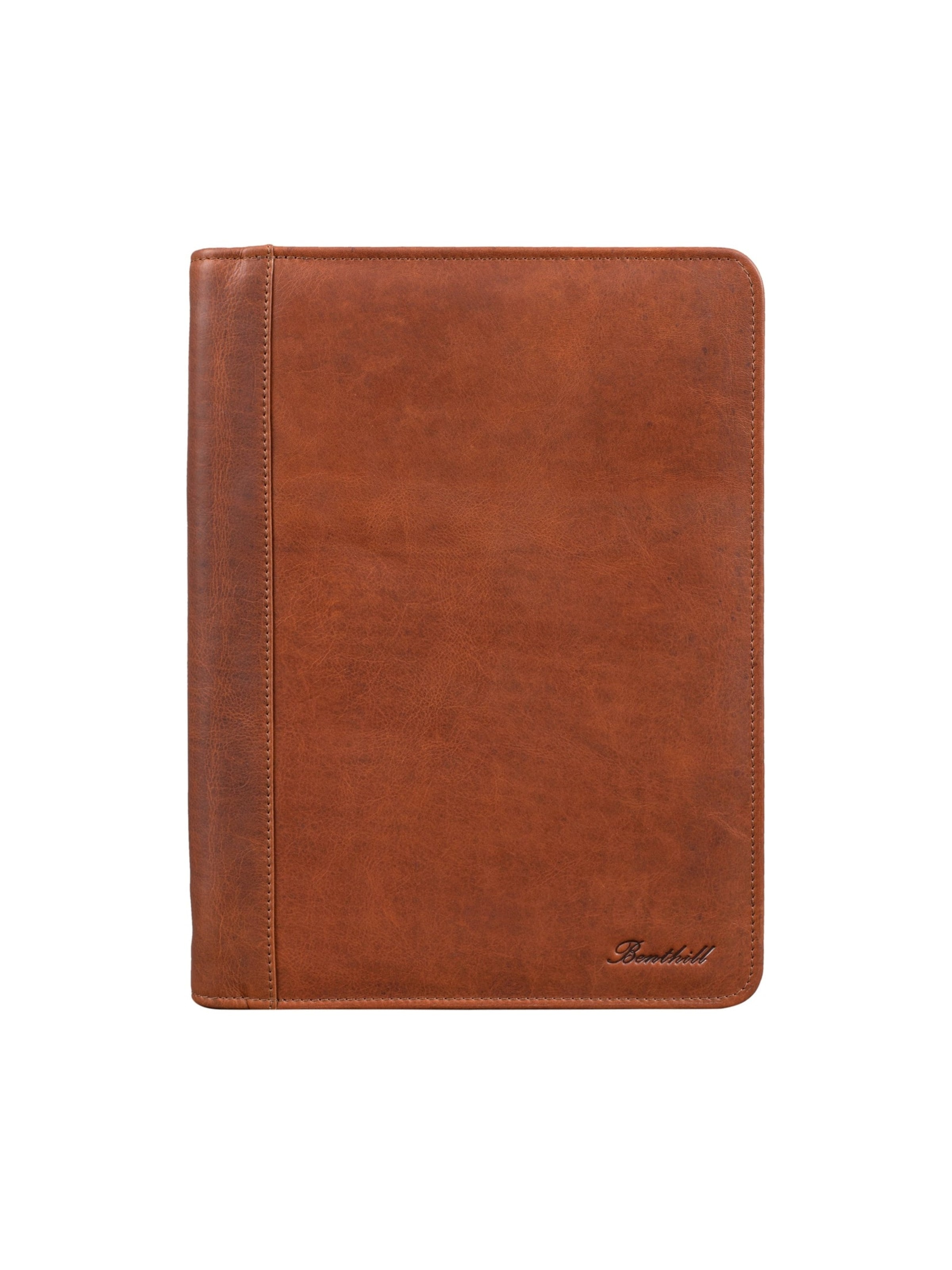 Benthill Document Bag in Brown: front