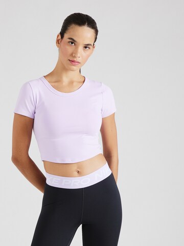 NIKE Λειτουργικό μπλουζάκι 'ONE' σε λιλά: μπροστά