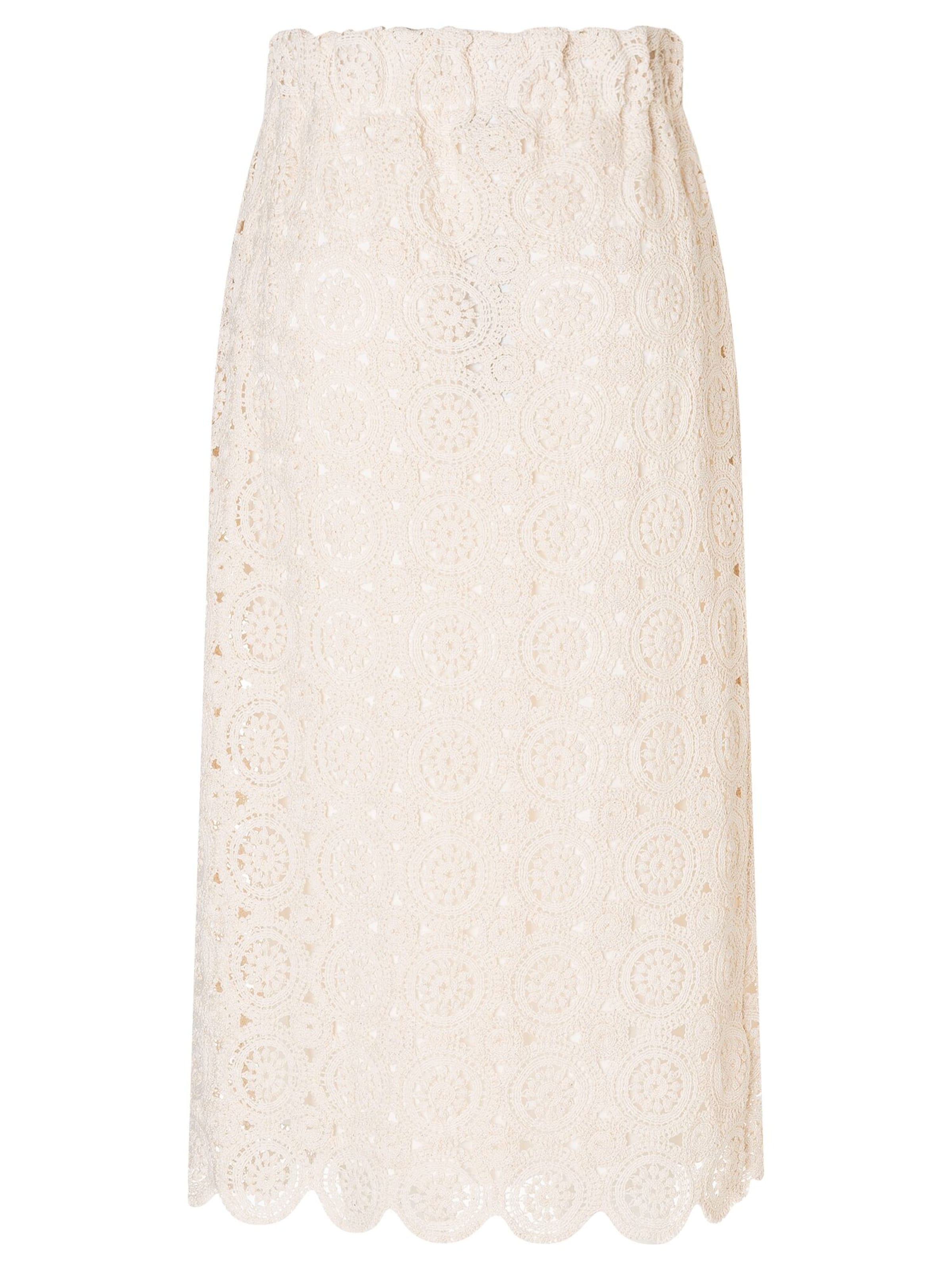 MORE & MORE Rok in Beige: voorkant