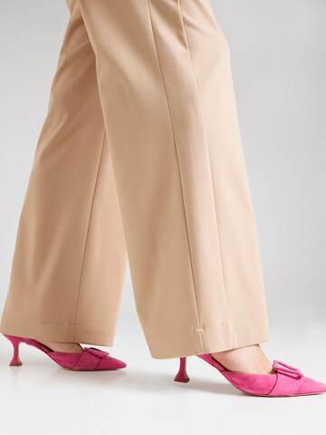 ESPRIT Wide Leg Hose in Beige