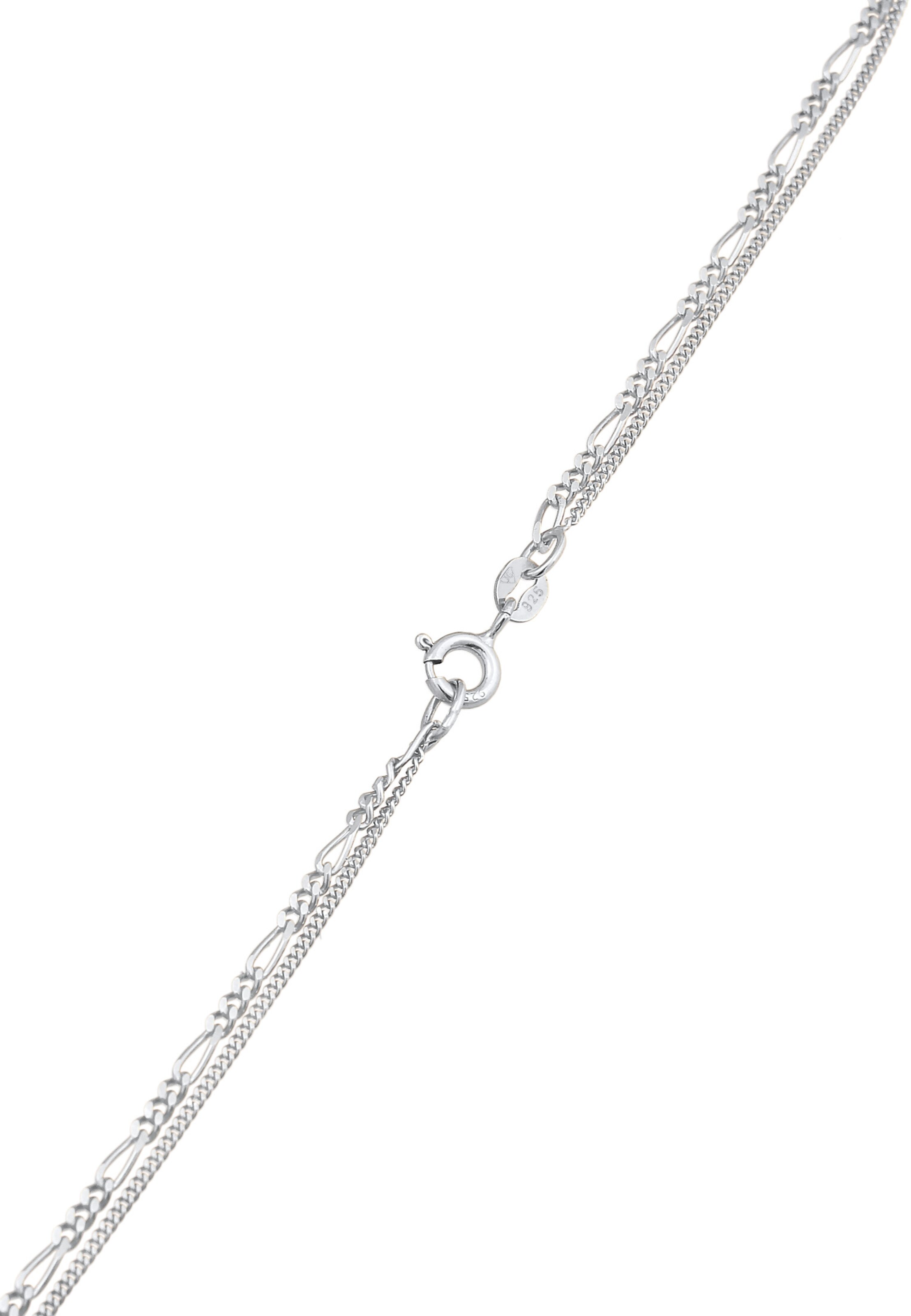 ELLI Ketting 'Herz' in Zilver