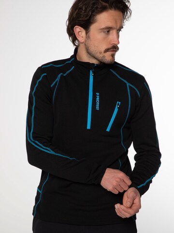 PROTEST Sportsweatshirt 'HUMANS' in Schwarz