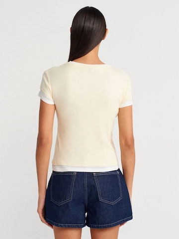 T-shirt Dilvin en beige