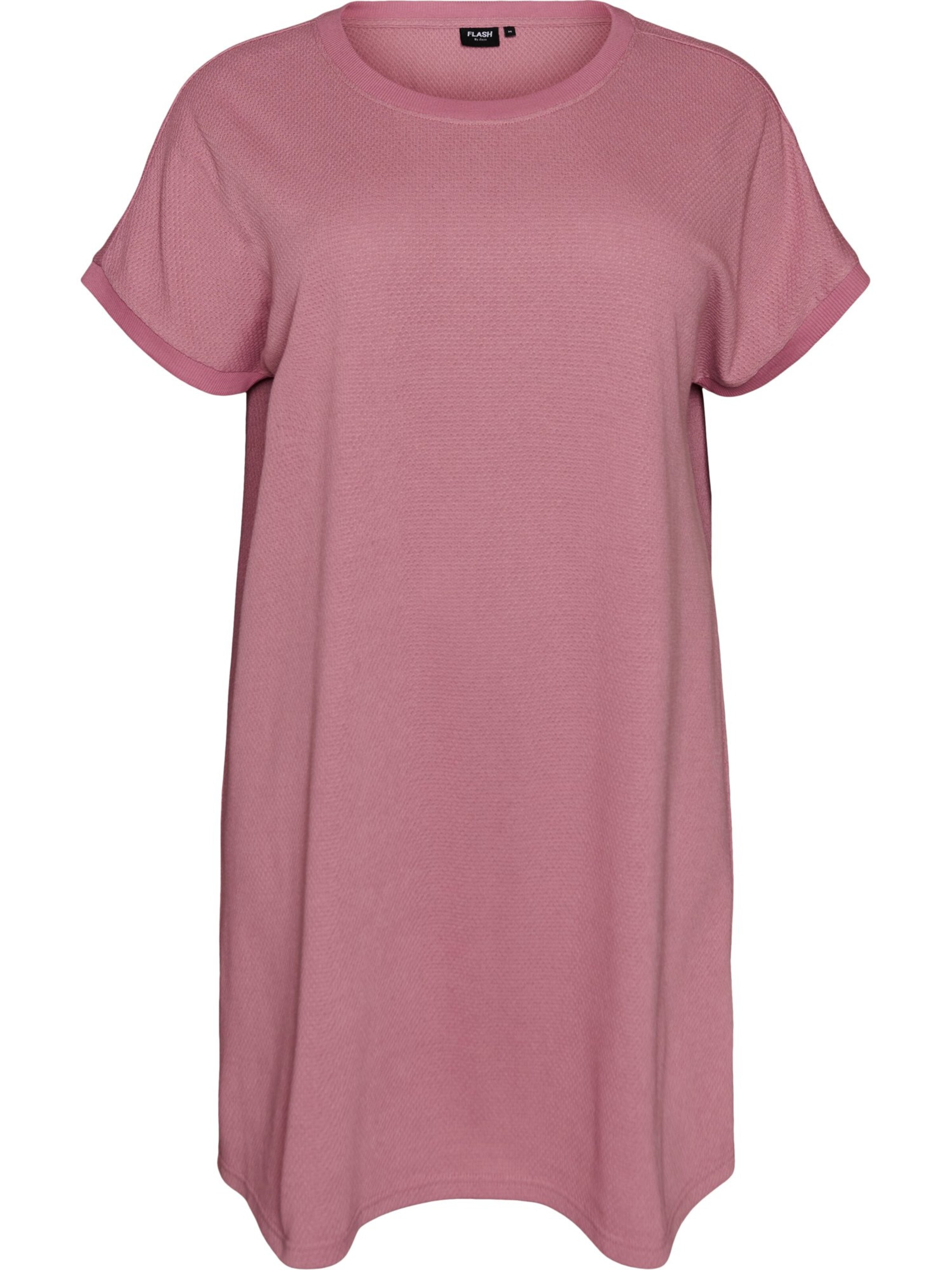 Zizzi Платье 'Floli' в Ярко-розовый: спереди