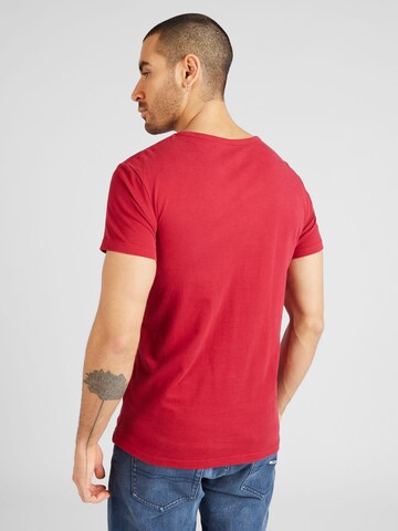 raudona AÉROPOSTALE Marškinėliai 'ATHLETICS'