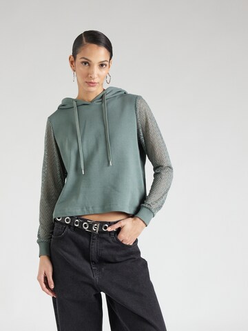 ABOUT YOU Sweatshirt in Green: front