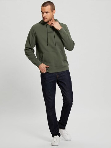 GUESS Sweatshirt 'Roy' in Green