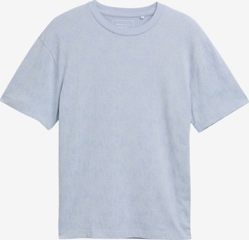 Tricou de la TOM TAILOR DENIM pe albastru: față