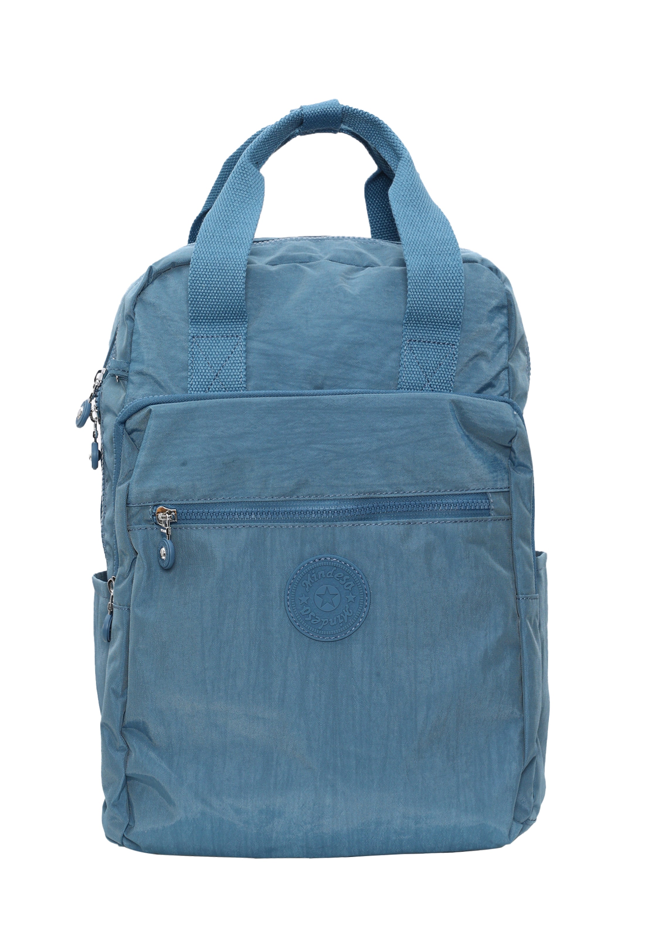 Mindesa Nahrbtnik | modra barva: sprednja stran
