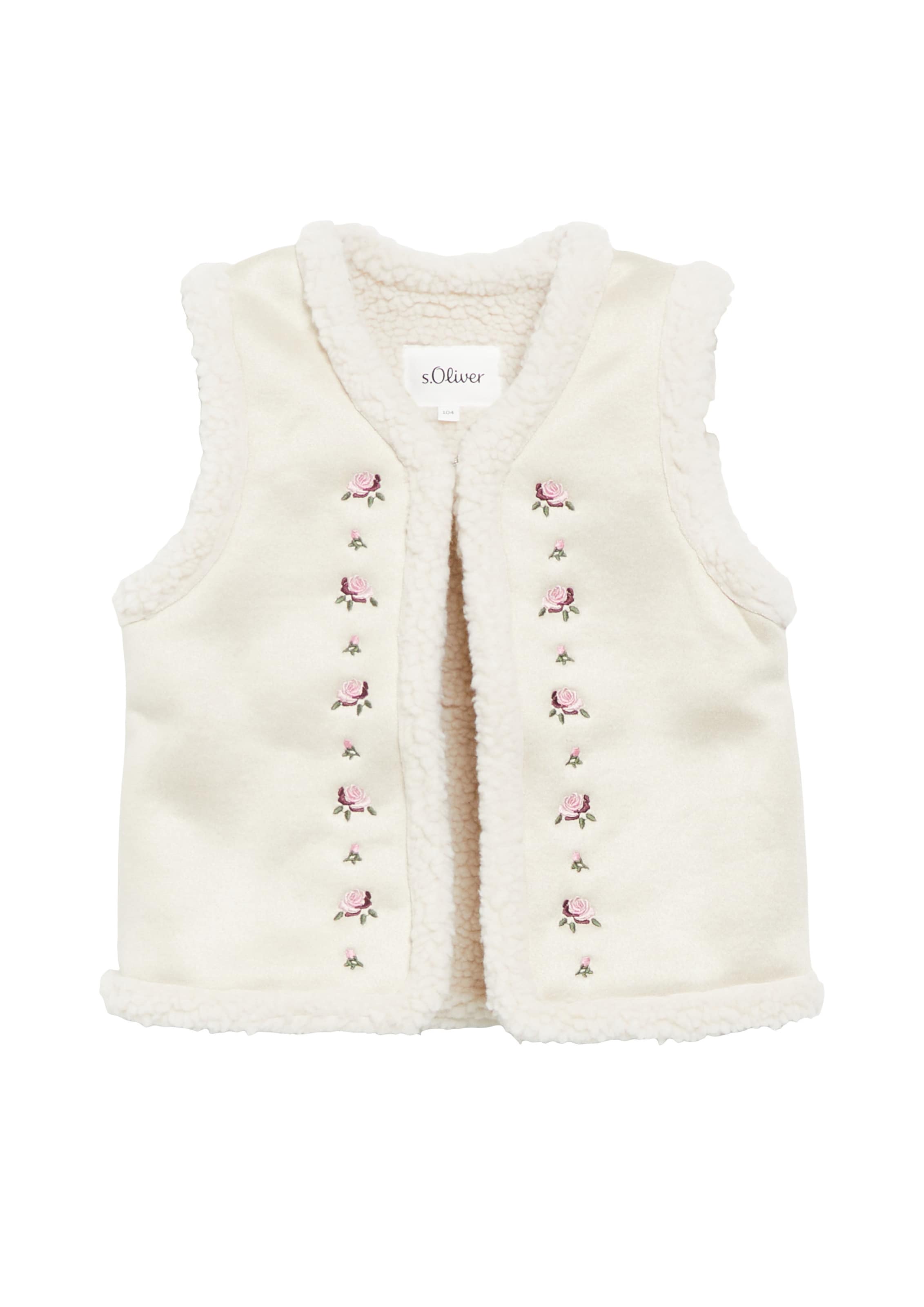s.Oliver Weste in Beige: Vorderseite
