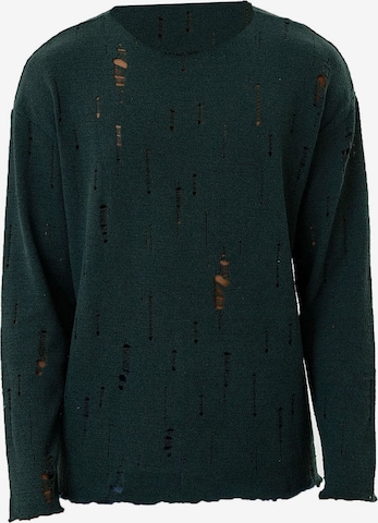 Pullover 'Yuri' di Dandalo in verde: frontale