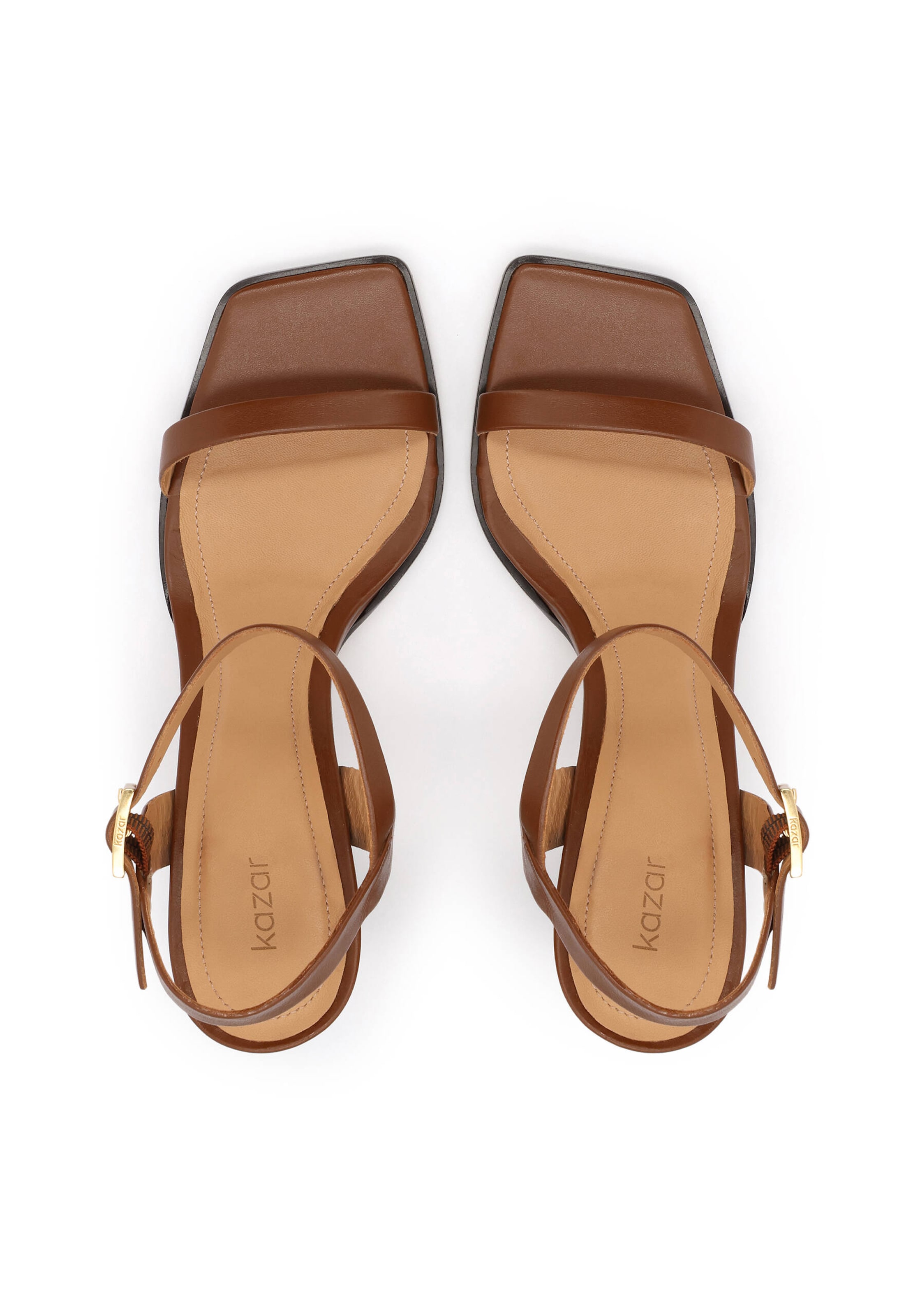 Kazar Páskové sandály – hnědá