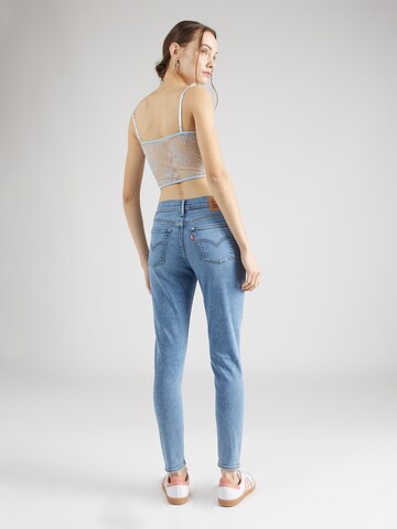 LEVI'S ® Skinny Jeans '710 Super Skinny' in Blau