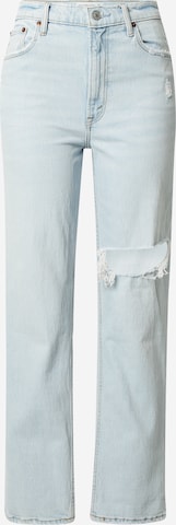 Abercrombie & Fitch Regular Jeans in Blauw: voorkant