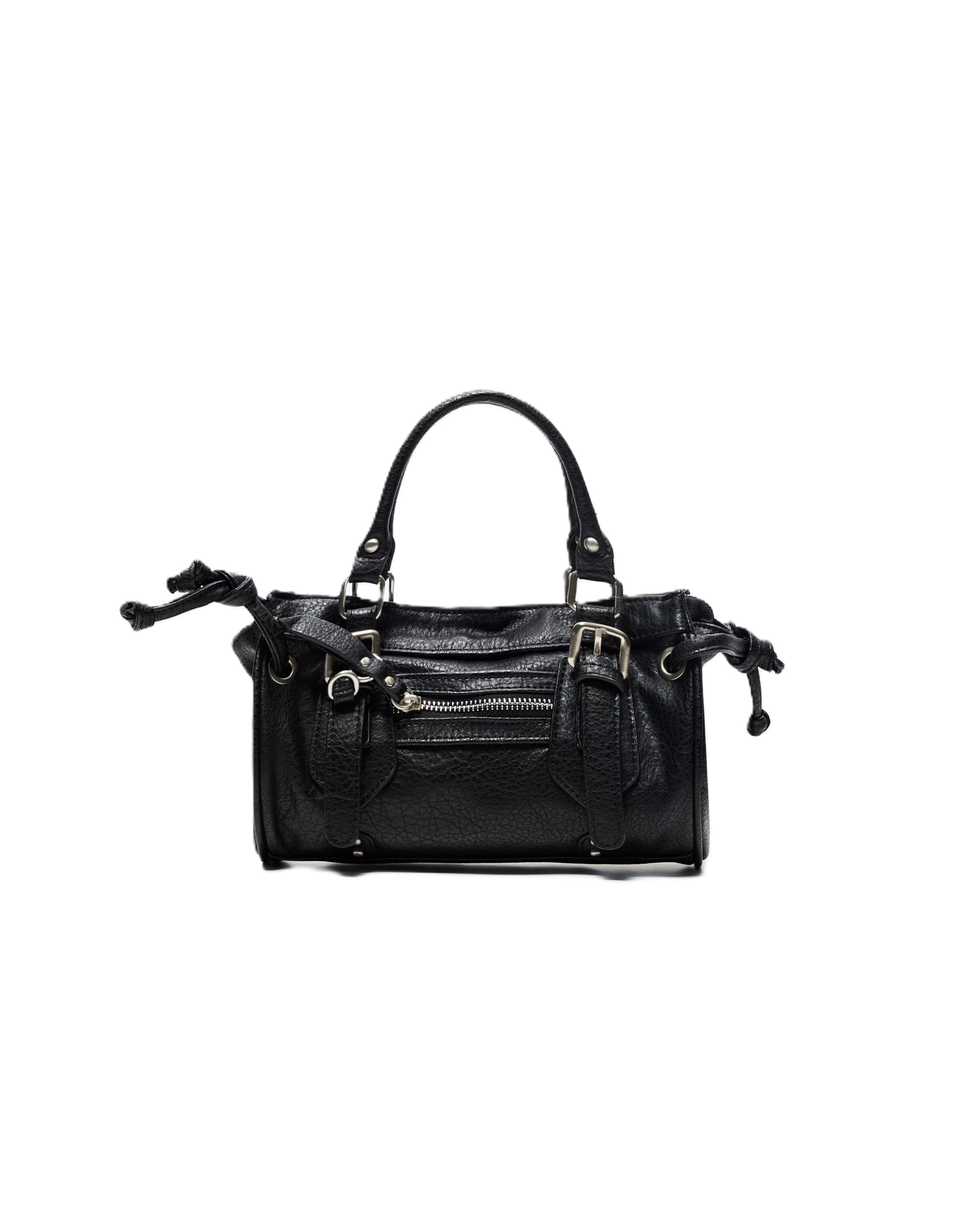 Bershka Handtasche in Schwarz: Vorderseite