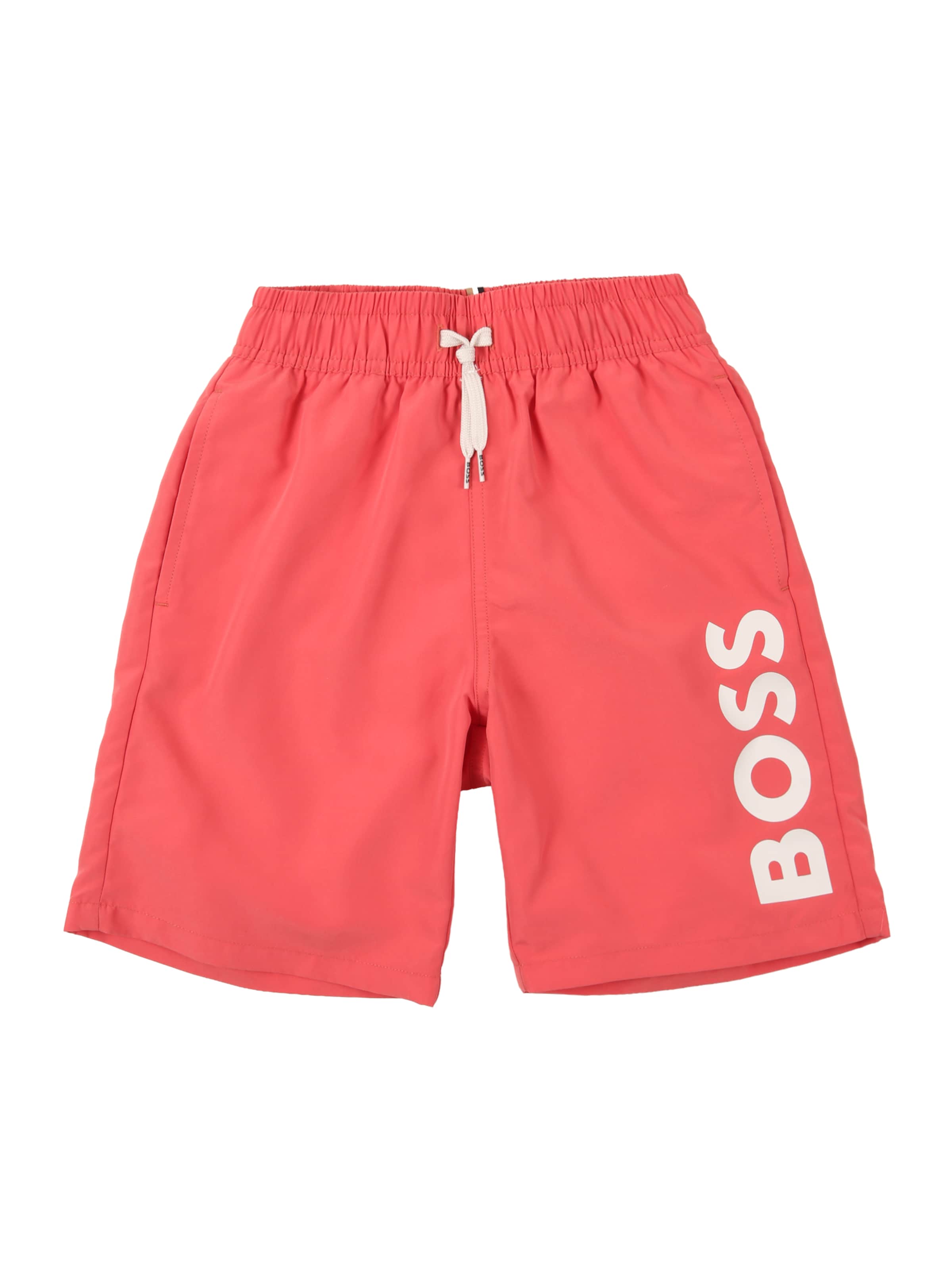 BOSS Swimming shorts in Red: front