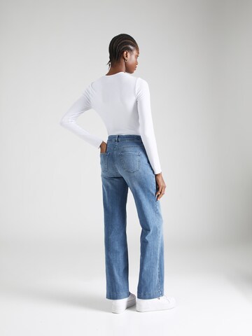 MAC Wide Leg Jeans 'Dream' in Blau