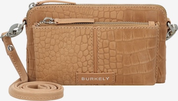 Burkely Crossbody Bag in Brown: front