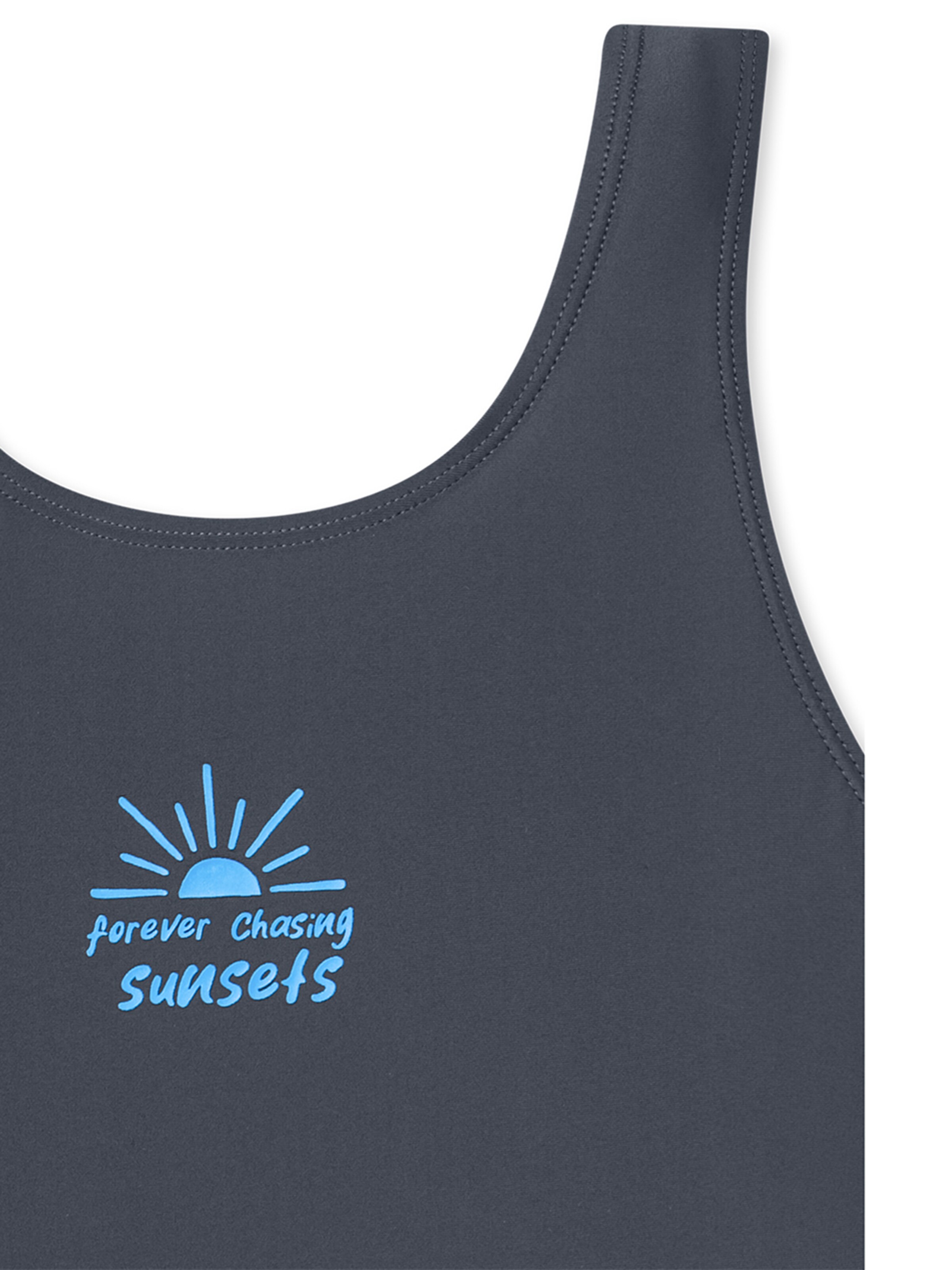 SCHIESSER Badpak ' Aqua Teens Girl ' in Grijs