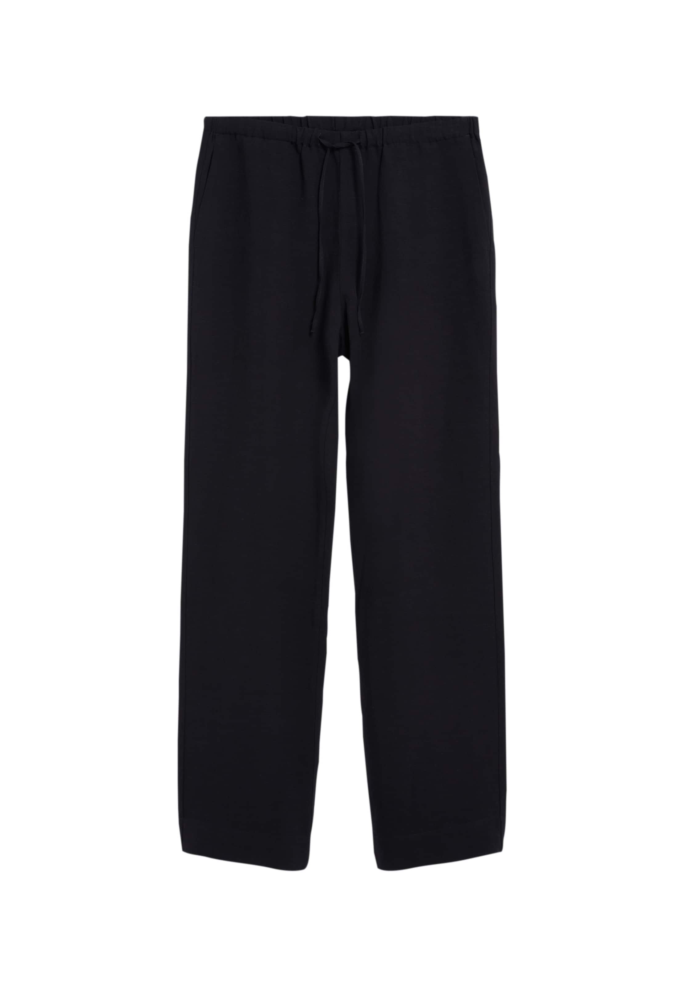 ARMEDANGELS Trousers in Black: front