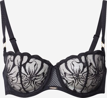 Soutien-gorge Chantelle en noir : devant