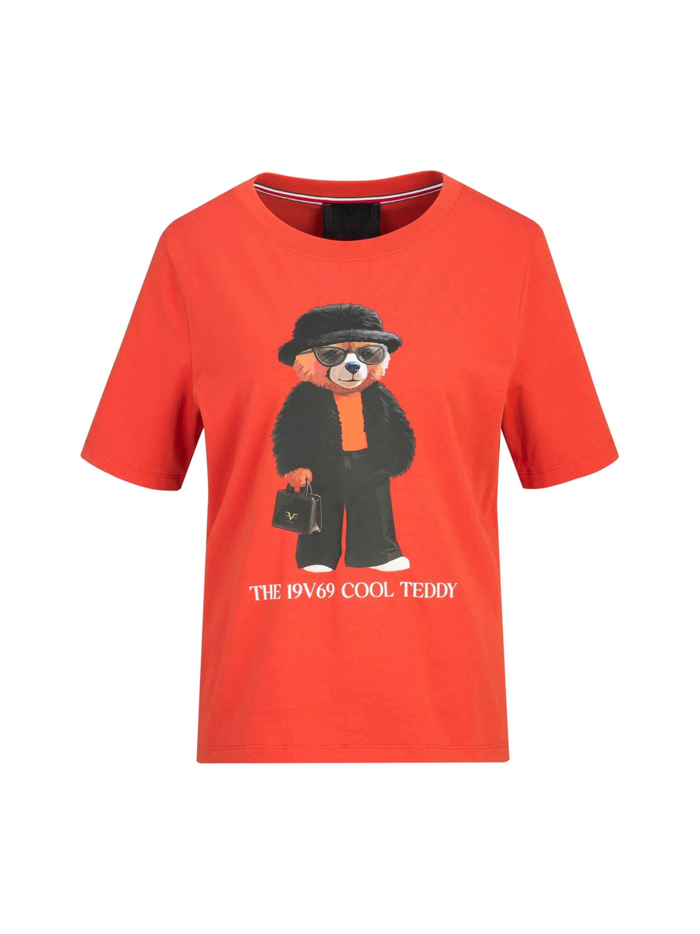 19V69 ITALIA Shirt in Orange: front